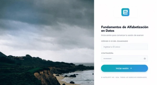 El estilo de inicio de sesión Modern de Client con la imagen de la organización